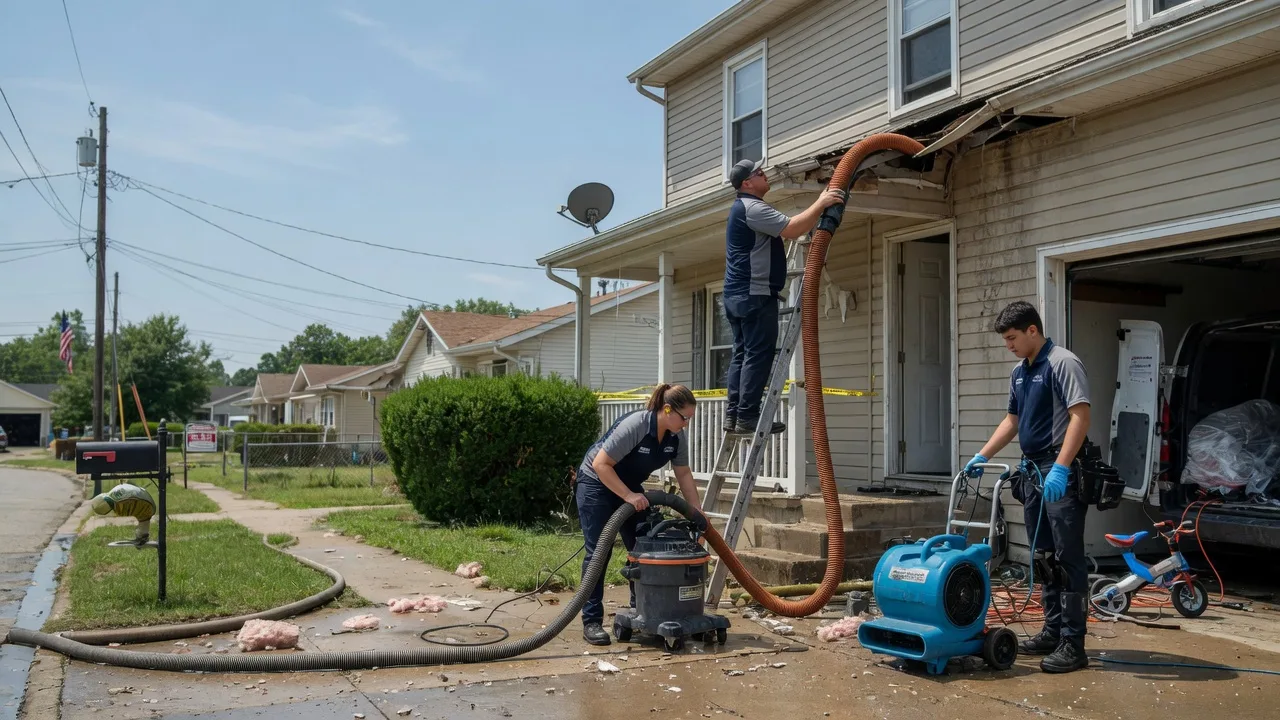 Water Damage Restoration in Decatur, IL near me